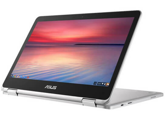 На ноутбуке Asus Chromebook Flip C302CA мигает экран